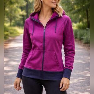 Nike Therma-Fit Full Zip Hoodie Magenta Size M